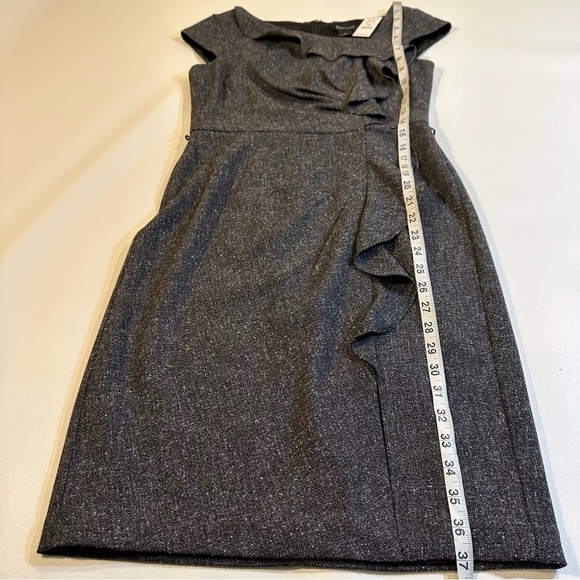 White House Black Market Gray Mini Dress - Picture 5 of 8